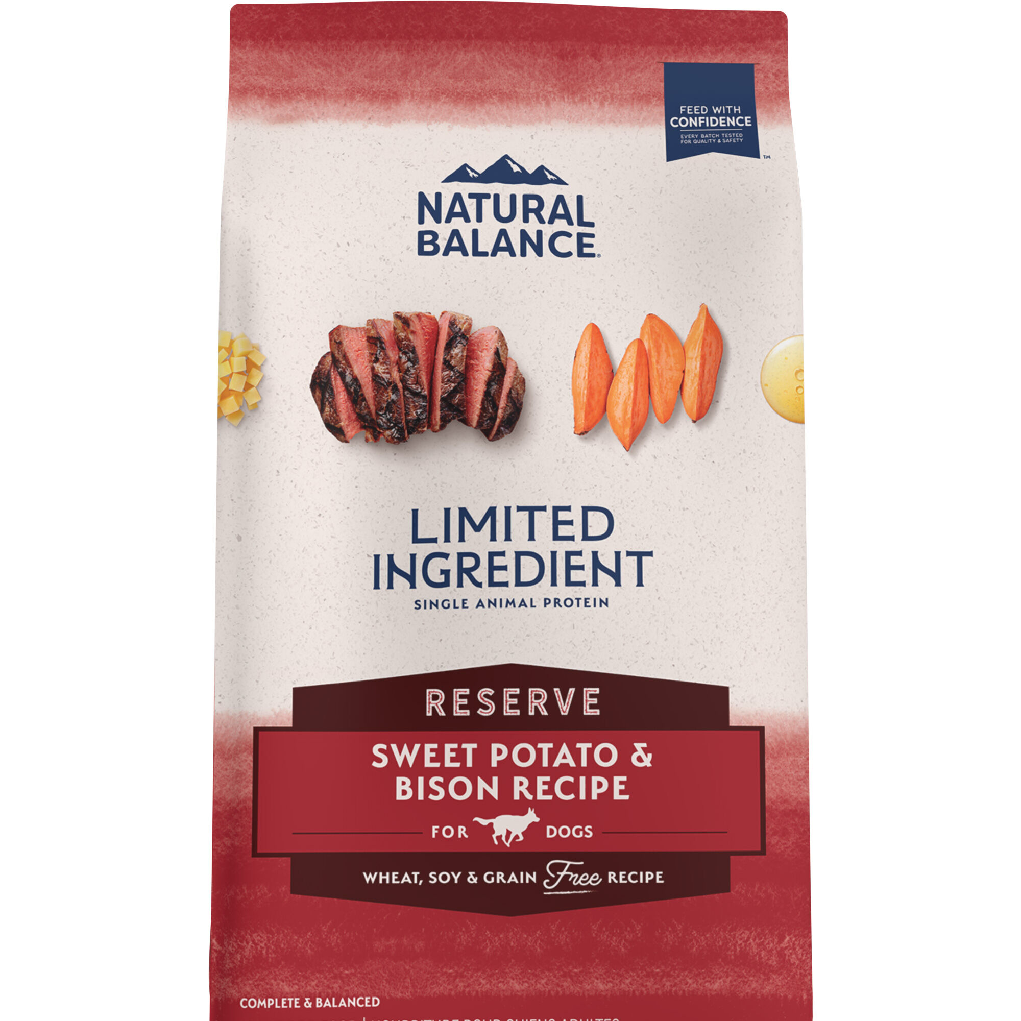 Natural Balance Limited Ingredient Reserve Grain Free Sweet Potato & Bison Recipe Dry Dog Food 4 lb product detail number 1.0