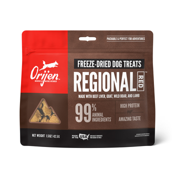 ORIJEN Regional Red Freeze-Dried Dog Treats 1.5 oz Bag-product-tile