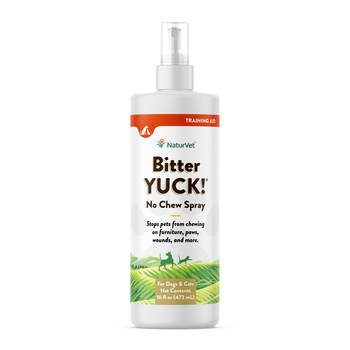 NaturVet Bitter Yuck! No Chew Training Spray for Dogs, Cats, and Horses 16 fl oz.-product-tile
