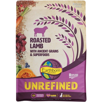 Earthborn Holistic Unrefined Lamb Ancient Grains Zuperfoods Dog Food-product-tile