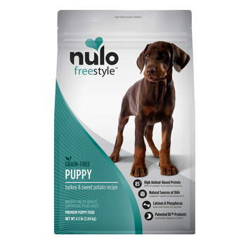 Nulo FreeStyle Puppy Grain-Free Turkey & Sweet Potato Dry Dog Food 4.5 lb Bag-product-tile