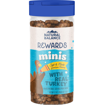 Natural Balance Treats Mini Rewards Turkey Recipe Dog Treat 5.3 oz-product-tile