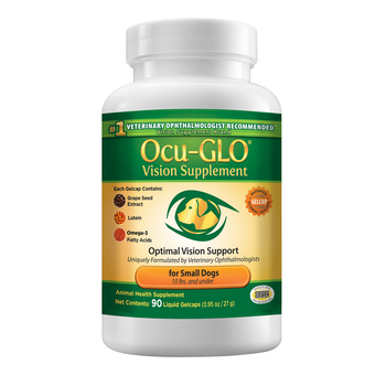 Ocu-GLO Vision Supplement Liquid Gelcaps for Dogs Small Dogs 90 ct-product-tile