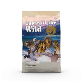 Taste of the Wild Wetlands Canine Recipe Roasted Fowl Dry Dog Food - 14 lb Bag-product-tile