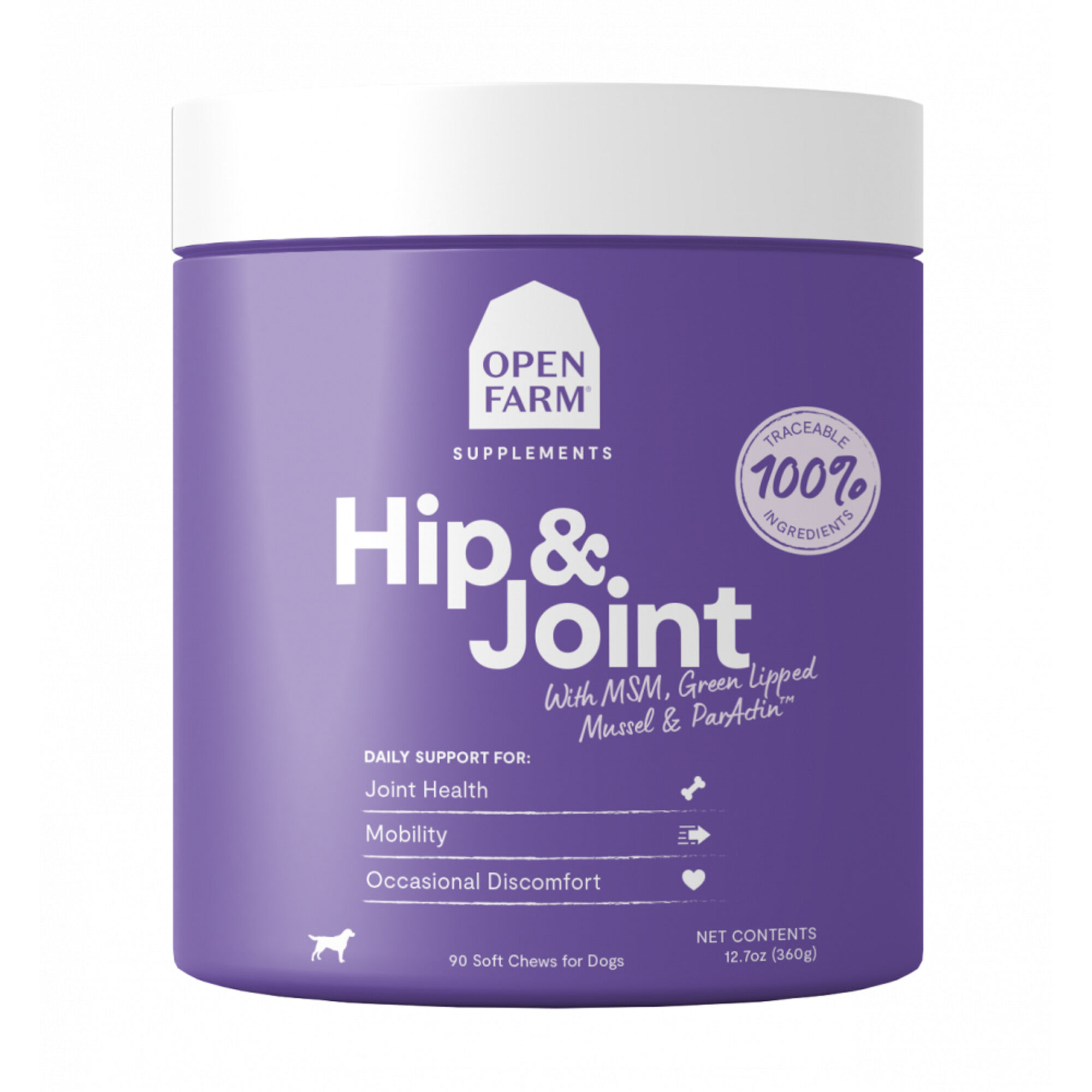 Open Farm Dog Supplement Hip & Joint Chews 90-ct product detail number 1.0