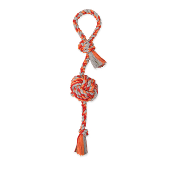 Mammoth Extra Monkey Fist Tug with Loop Handle, Color Varies-product-tile