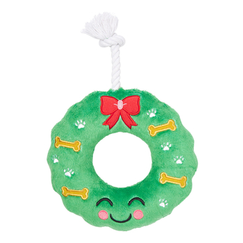 Pearhead Holiday Wreath Dog Toy-product-tile