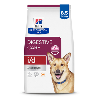 Hill's Prescription Diet i/d Digestive Care Chicken Flavor Dry Dog Food - 8.5 lb Bag-product-tile
