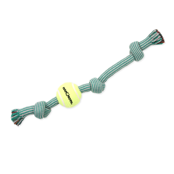 Mammoth EXTRA 3 Knot Tug with Tennis Ball, Color Varies-product-tile
