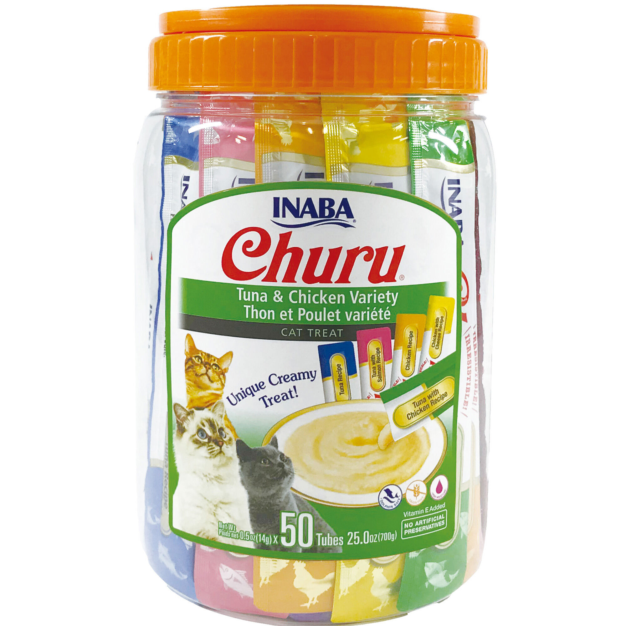 Inaba Churu Tuna & Chicken Variety Puree 50 tubes product detail number 1.0