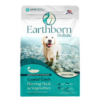 Earthborn Holistic Coastal Catch Grain Free Dry Dog Food 25 lb Bag-product-tile