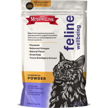 The Missing Link® Superfood Powders Feline Wellbeing Supplement - 6 oz Bag-product-tile