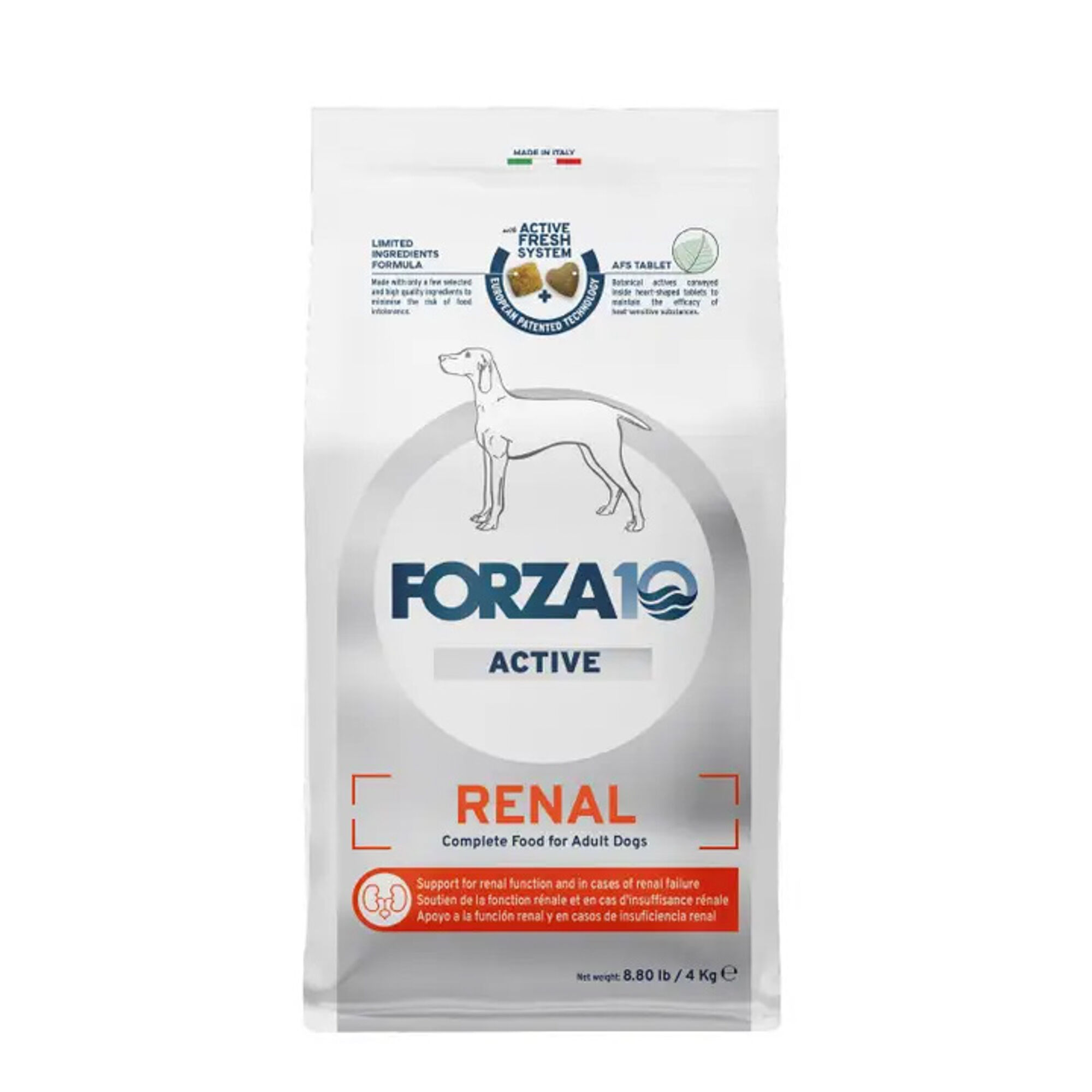 Forza10 Nutraceutic Active Kidney Renal Support Diet Dry Dog Food 8.8 lb Bag product detail number 1.0