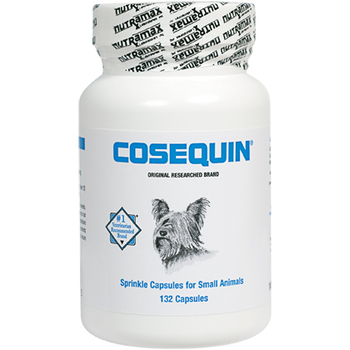 Nutramax Cosequin for Dogs Joint Health Supplement Contains Glucosamine for Dogs Plus Chondroitin Supports Healthy Joints For All Breeds and Sizes Sprinkle Capsules 132 Count Regular Strength Capsules - 132 Count-product-tile
