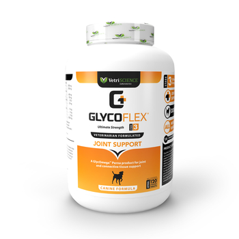 VetriScience GlycoFlex Stage 3 Hip and Joint Supplement Chewable Tablet for Dogs - 120 ct Bottle-product-tile