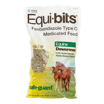 Safe-Guard Equi-Bits Fenbendazole Type C Medicated Feed - 1.25 lb (567.5 gm) Bag-product-tile