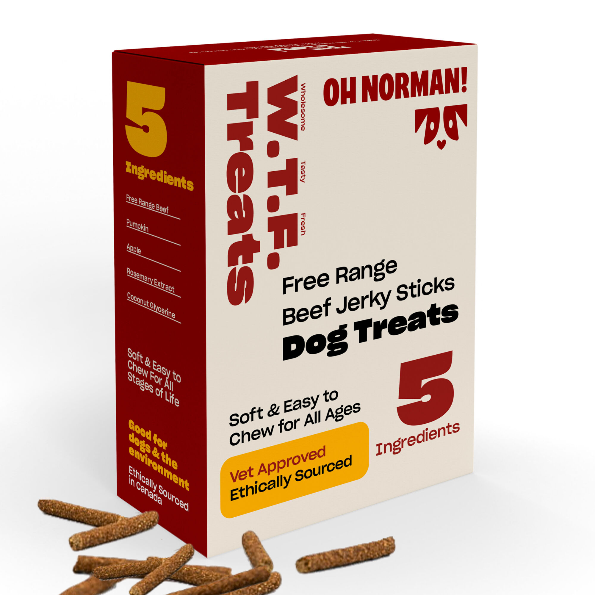 Oh Norman Beef Jerky  - 6 oz Bag product detail number 1.0