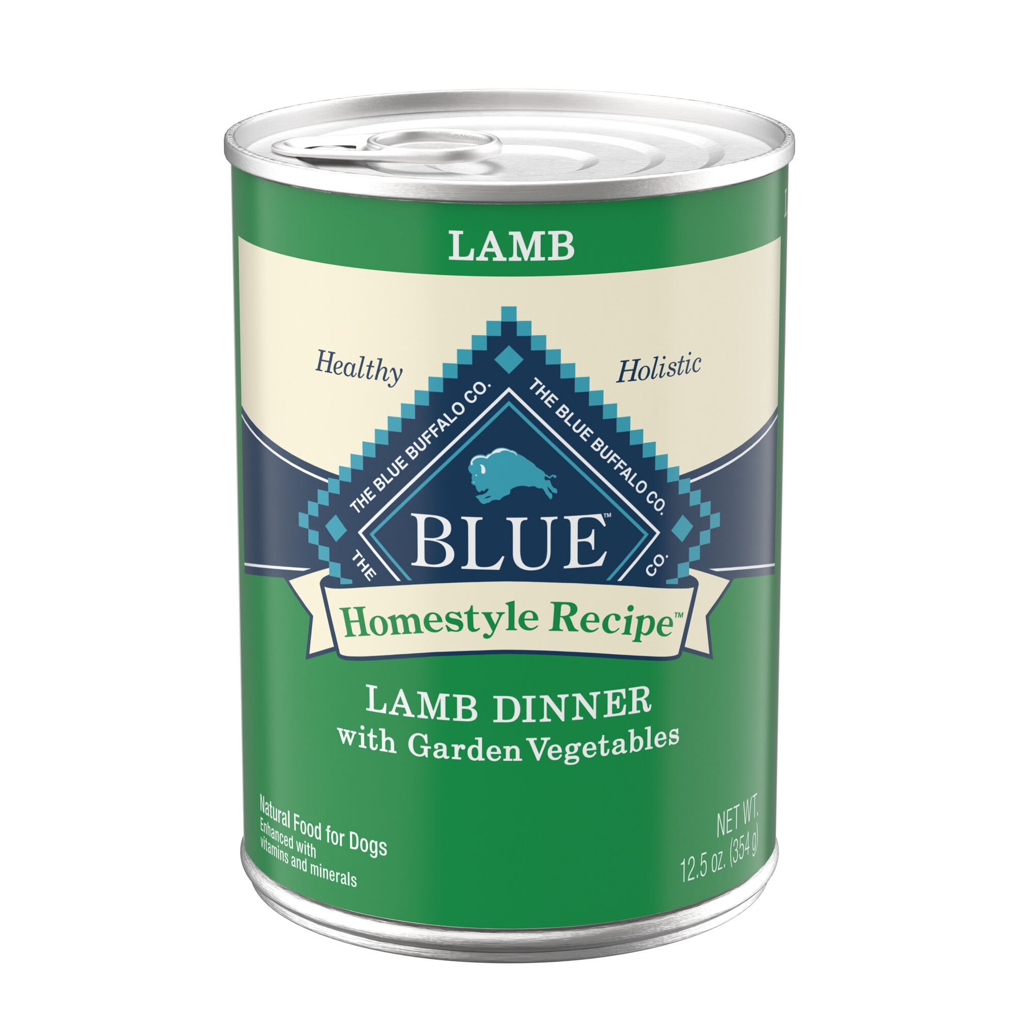 Blue Buffalo BLUE Homestyle Recipe Lamb Dinner with Garden Vegetables Wet Dog Food 12.5 oz Can - Case of 12 product detail number 1.0