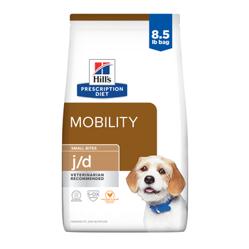 Hill's Prescription Diet j/d Joint Care Small Bites Chicken Flavor Dry Dog Food - 8.5 lb Bag-product-tile
