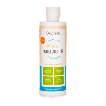 Oxyfresh Premium Pet Dental Water Additive Bad Breath Solution for Dogs & Cats 16 oz Bottle-product-tile