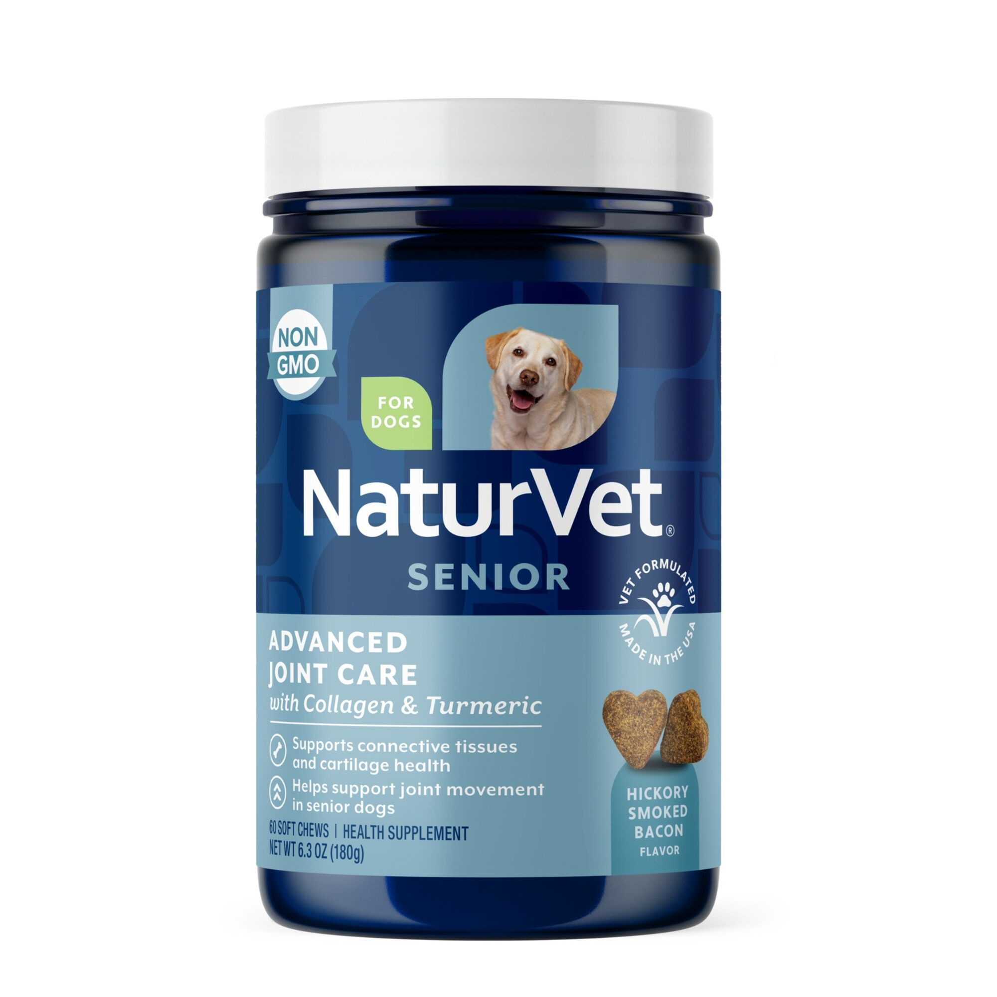NaturVet Senior Advanced Joint Health Supplement for Dogs Soft Chews 60 ct product detail number 1.0