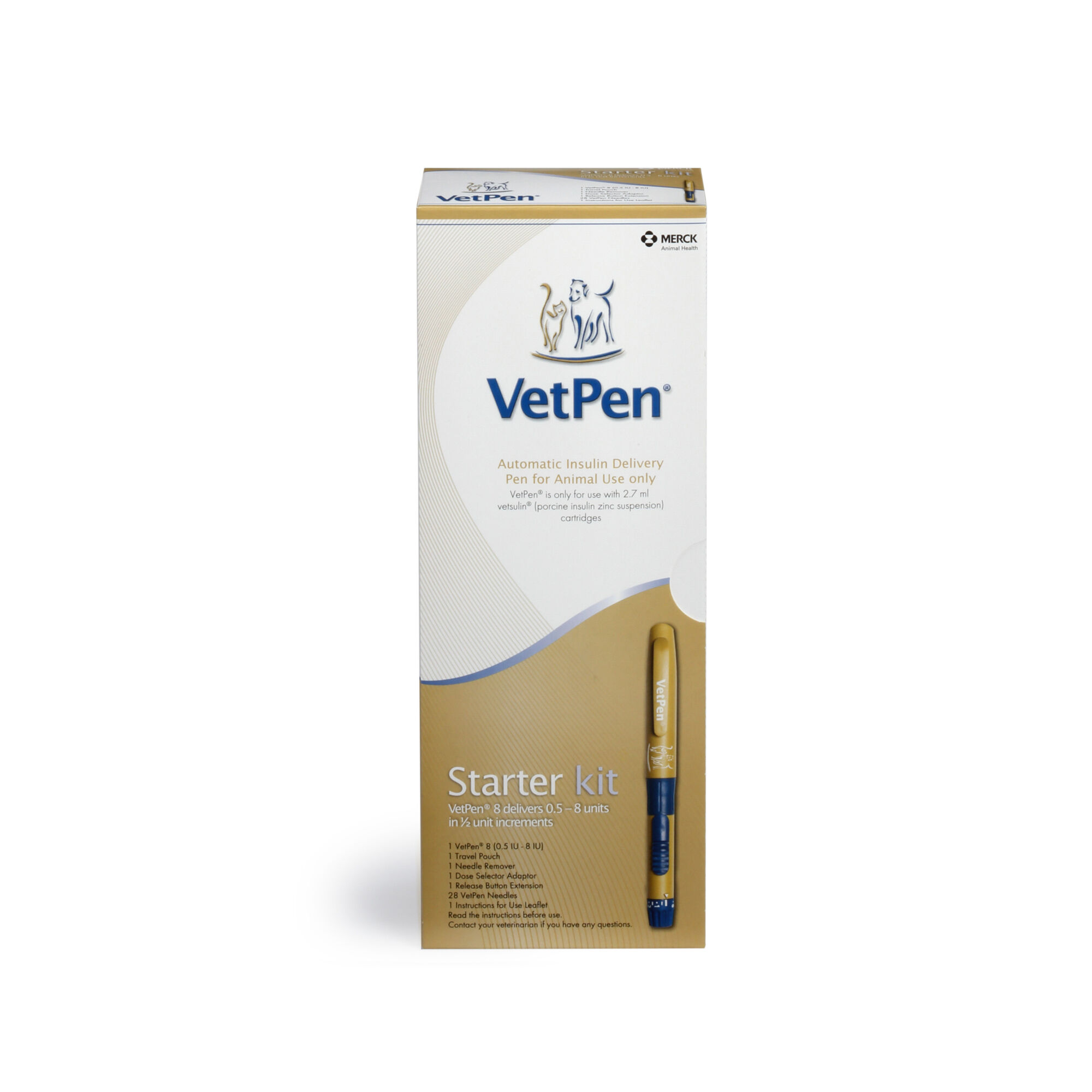 VETSULIN&reg; VETPEN&reg; Starter Kit 8 IU product detail number 1.0