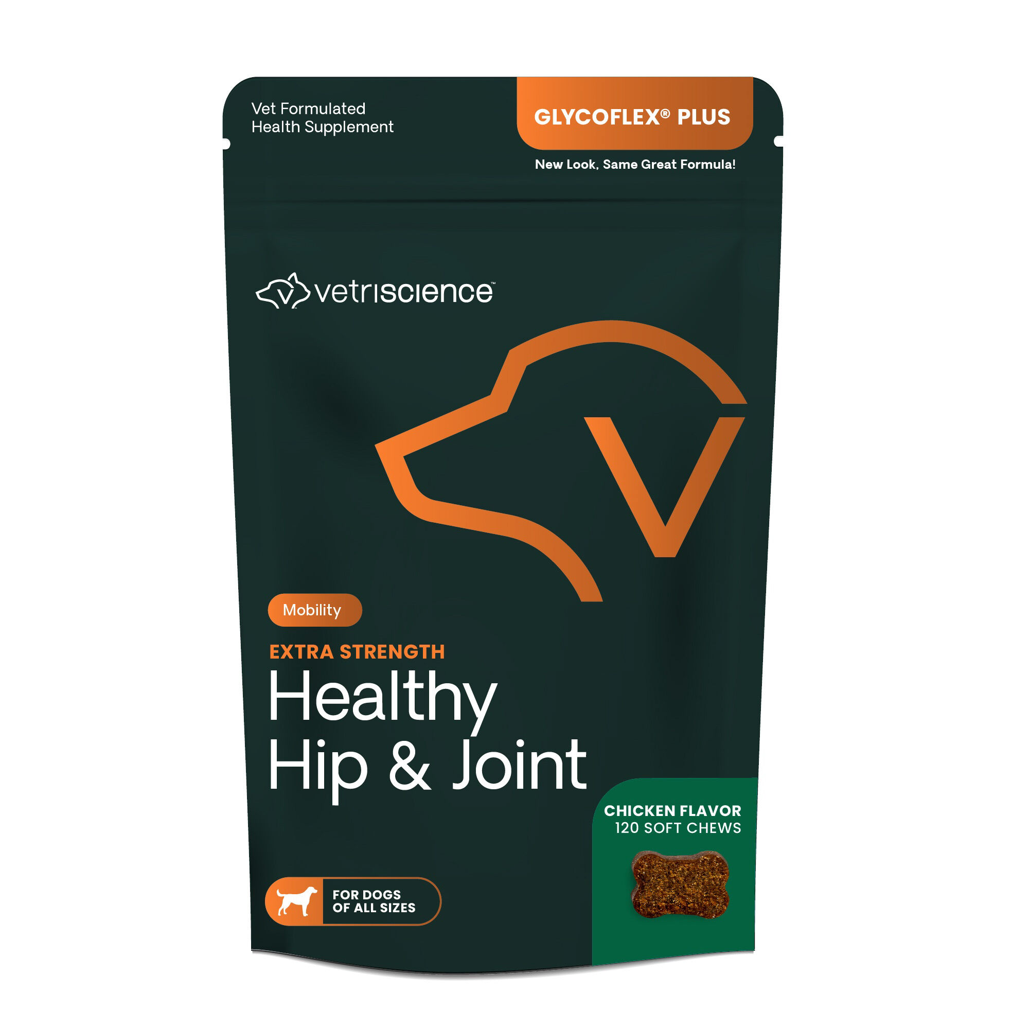 VetriScience GlycoFlex Stage 3 Hip and Joint Supplement Chews for Dogs - 120 ct Bag product detail number 1.0