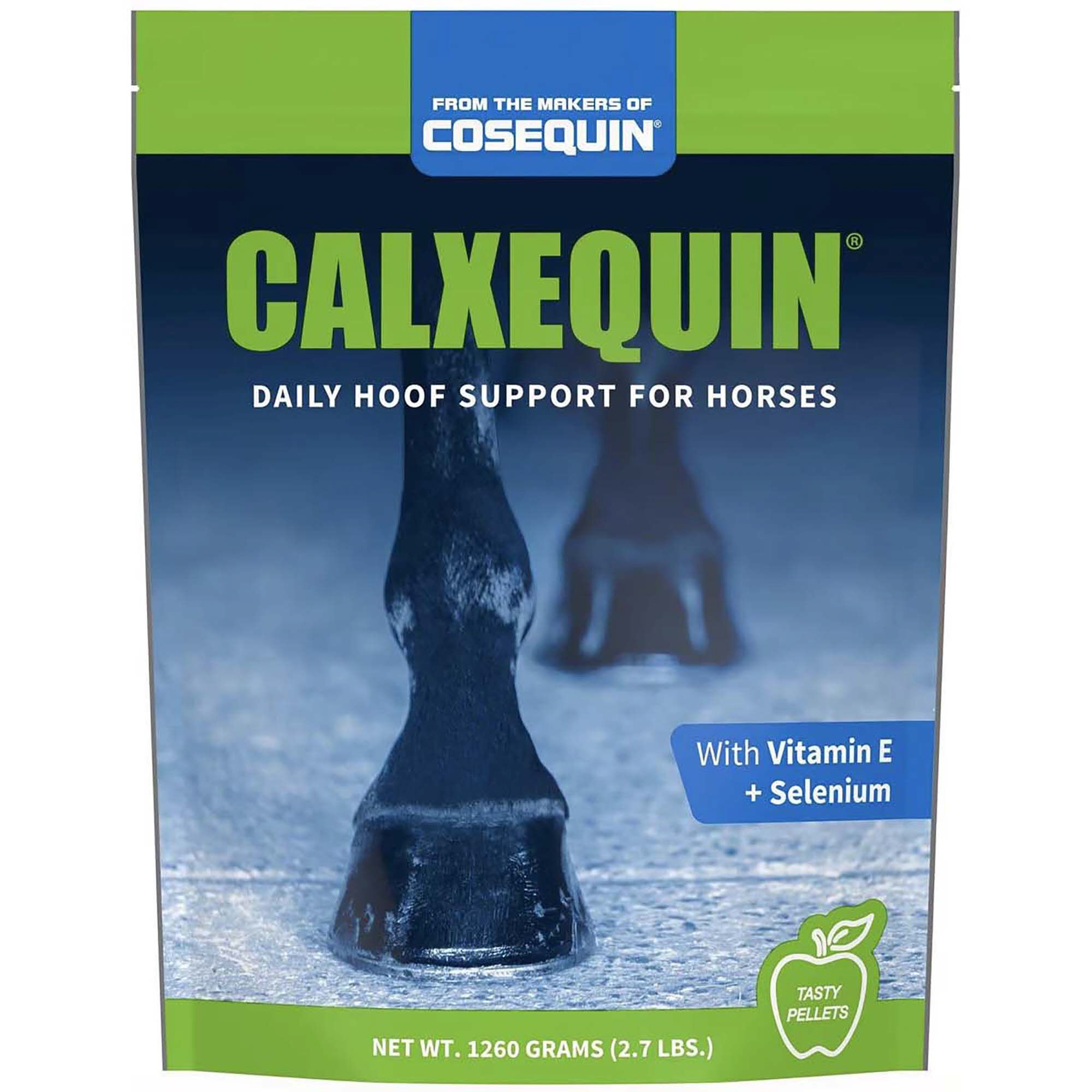 Nutramax Calxequin&reg; New Daily Hoof Support Pellets with Vitamin E + Seleniuim for Horses - 1260g Bag product detail number 1.0