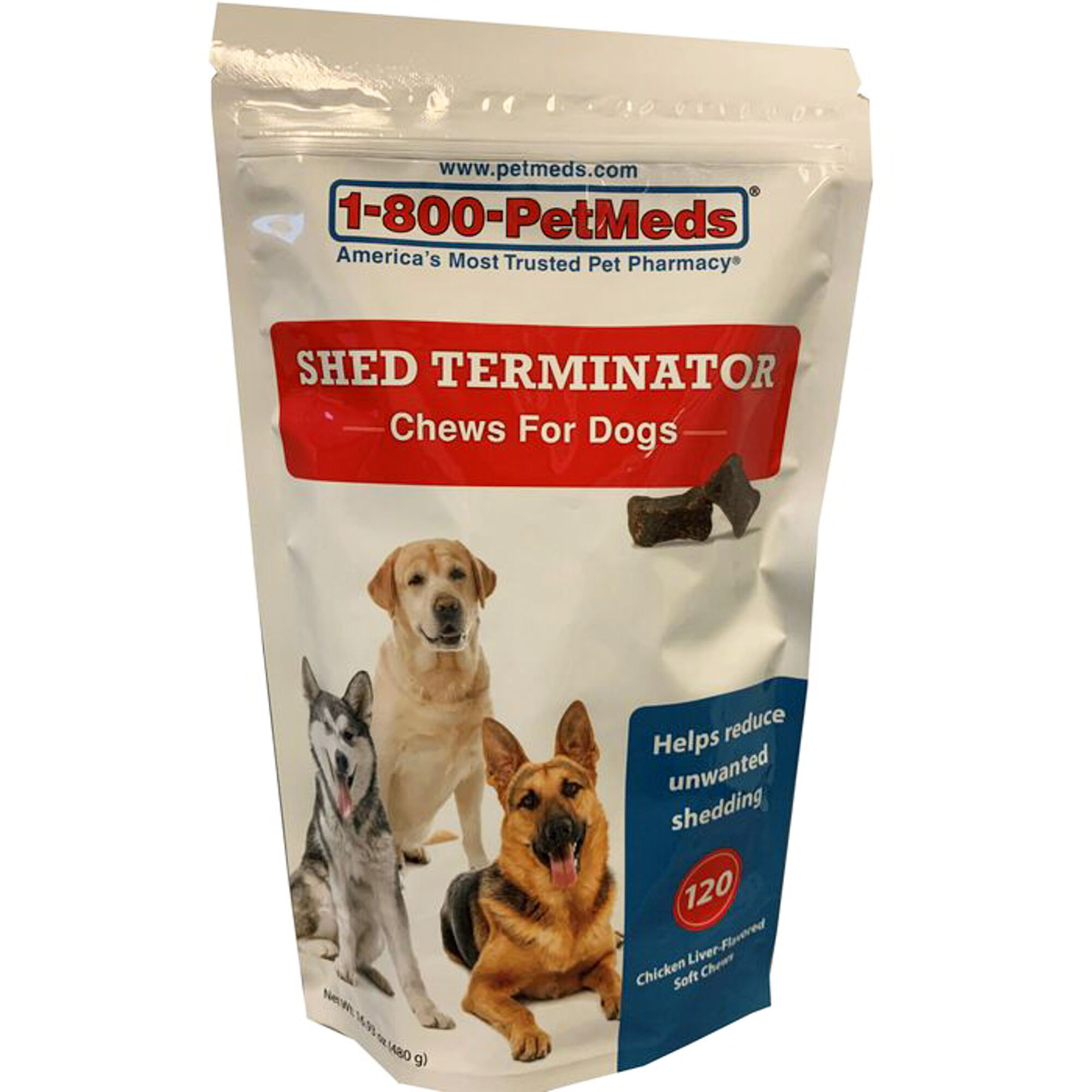 Shed Terminator Chews For Dogs 120 ct product detail number 1.0
