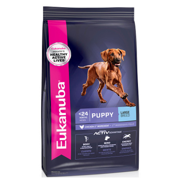 Eukanuba Puppy Large Breed Dry Dog Food 30 lb Bag-product-tile
