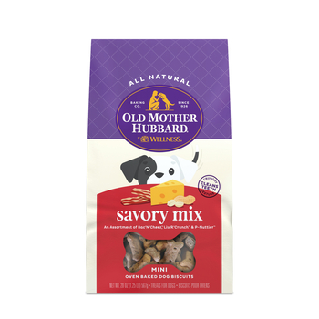 Old Mother Hubbard Classic Savory Mix Natural Oven-Baked Biscuits Dog Treats - Mini - 20 oz Bag-product-tile