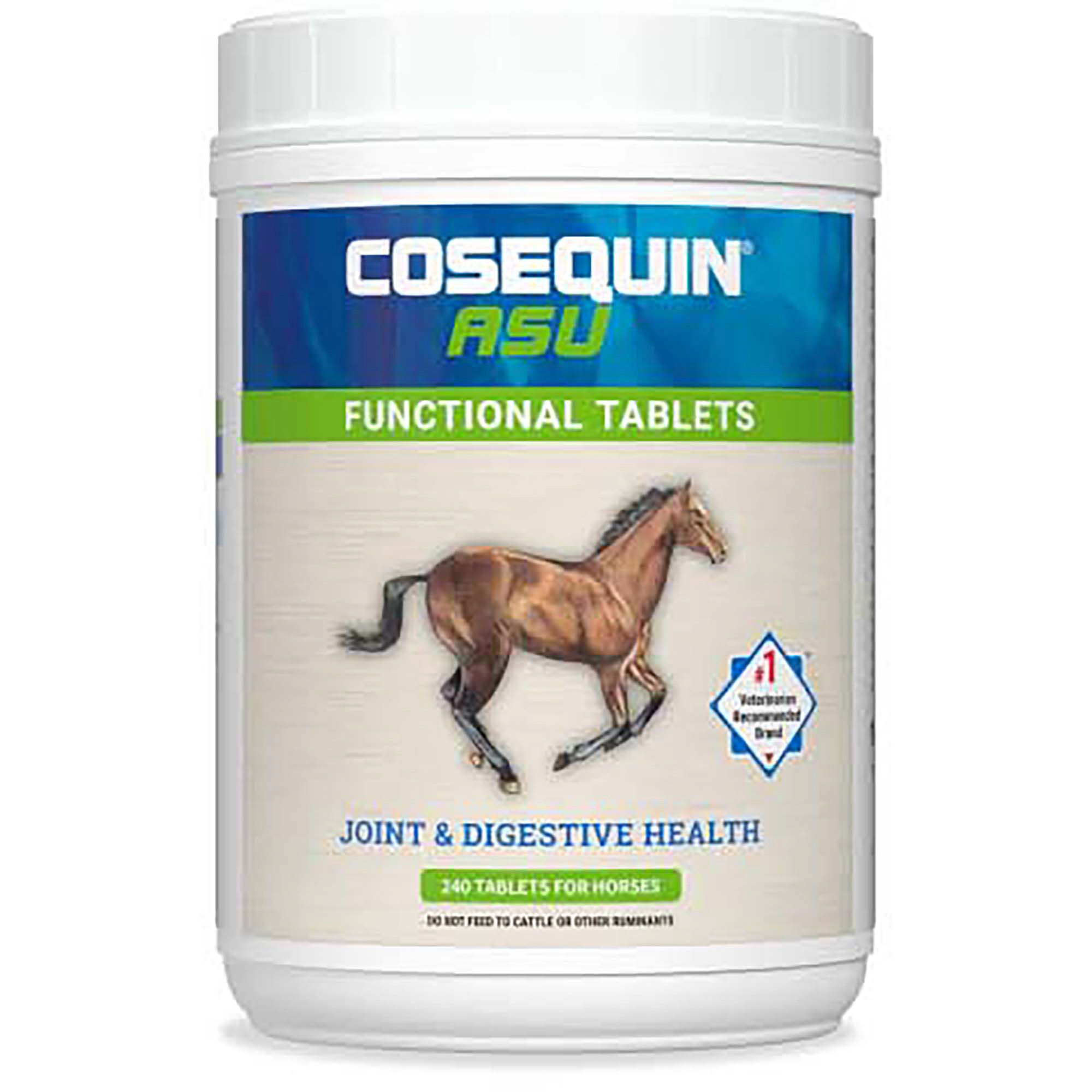 Nutramax Cosequin&reg; ASU New Functional Tablets Joint & Digestive Health Supplement for Horses  - 240 count product detail number 1.0