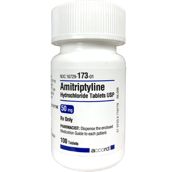 Amitriptyline HCl 50 mg 100 ct Bottle-product-tile