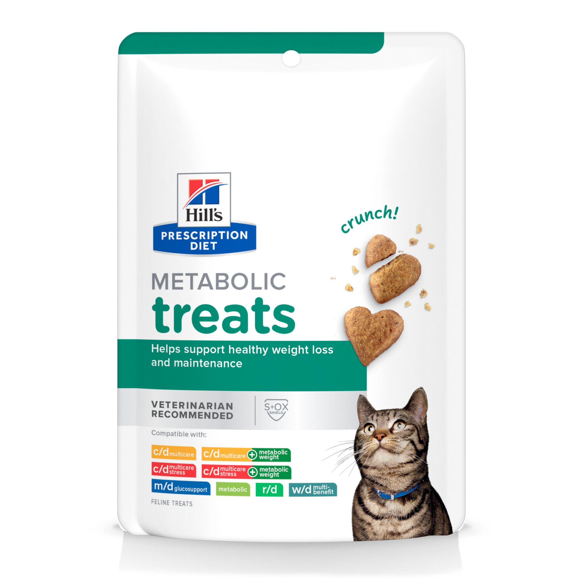 Hill's Prescription Diet Metabolic Weight Management Cat Treats - 2.5 oz Pouch product detail number 1.0