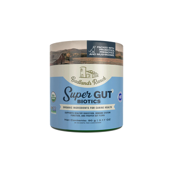 Badlands Ranch Super Gut Biotics Healthy Immunity & Digestion Canine Supplement - 3.17 oz Jar-product-tile