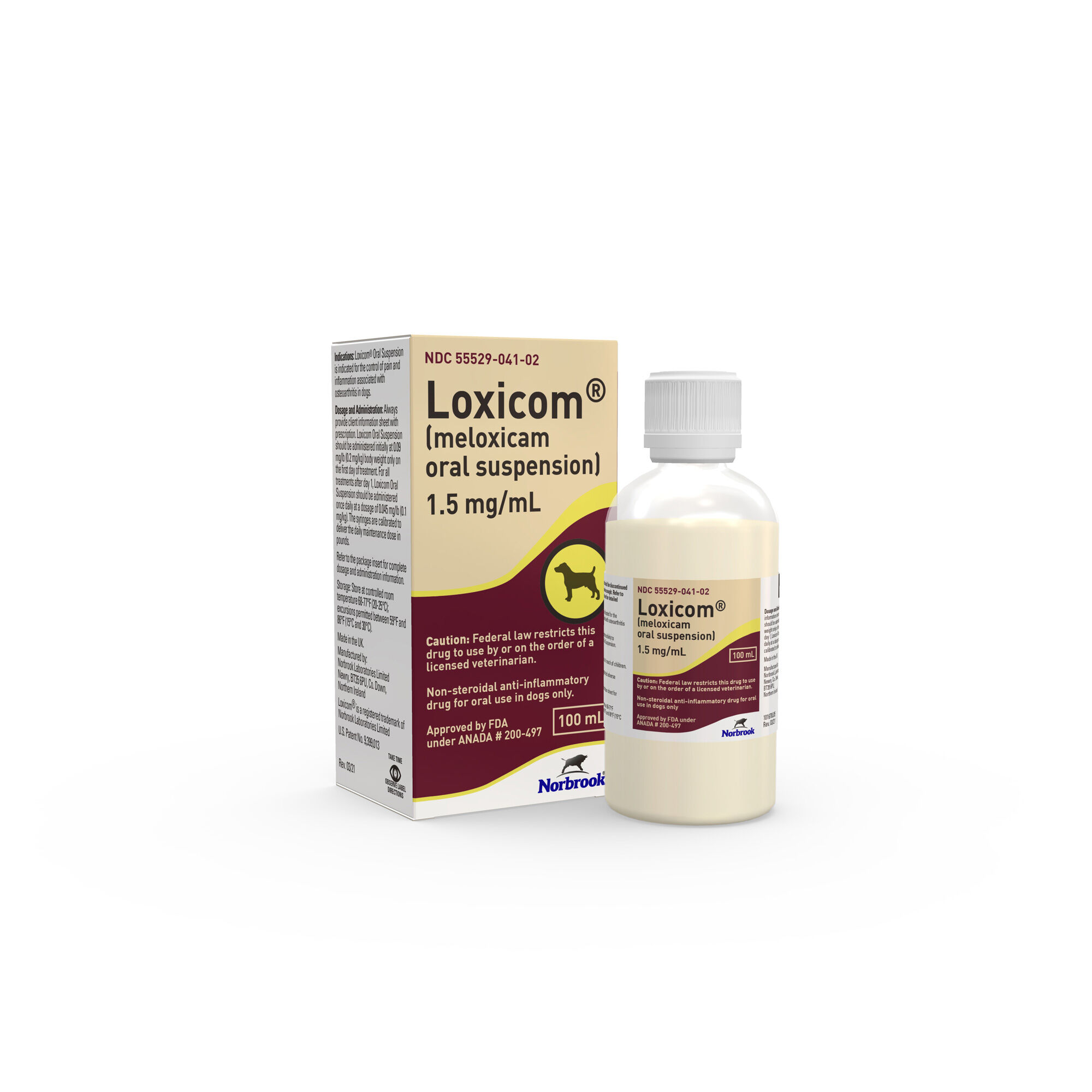 Loxicom(meloxicam oral suspension) 1.5 mg/ml Oral Susp 100 ml product detail number 1.0