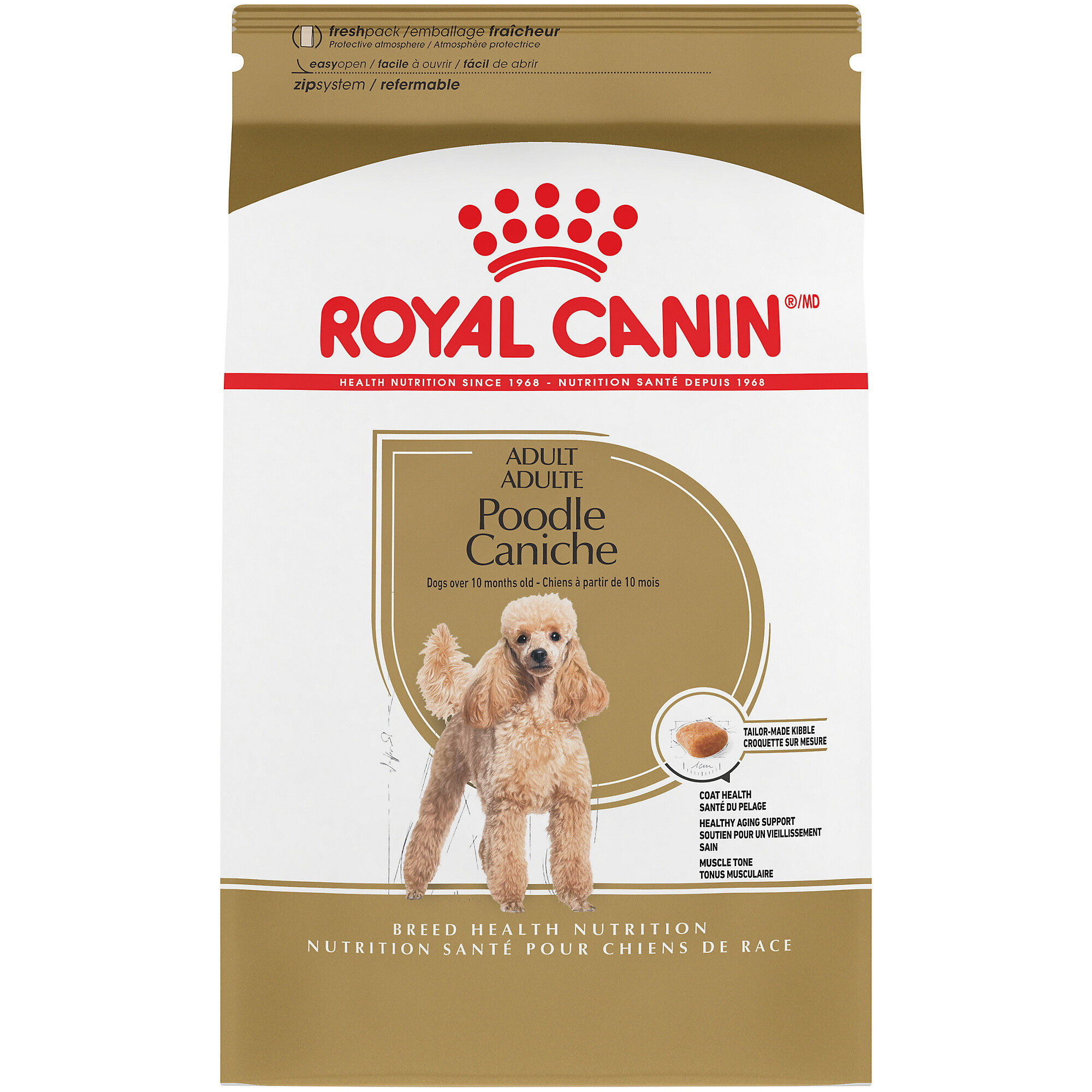 Royal Canin Breed Health Nutrition Poodle Adult Dry Dog Food - 2.5 lb Bag product detail number 1.0