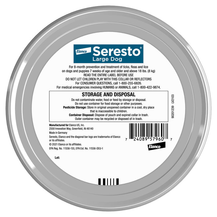Bundle: Seresto + Interceptor Plus - Flea, Tick, & Heartworm Prevention Bundle for Dogs product detail number 1.0