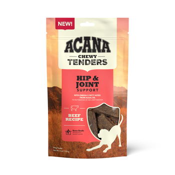 ACANA Chewy Tenders Beef Recipe Hip & Joint Support Soft Dog Treats 4 oz Bag-product-tile