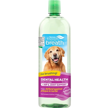 TropiClean Fresh Breath Water Additive Plus Hip and Joint for Dogs 33.8 oz-product-tile