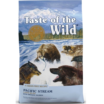 Taste of the Wild Pacific Stream Canine Recipe Smoke-Flavored Salmon Dry Dog Food - 14 lb Bag-product-tile