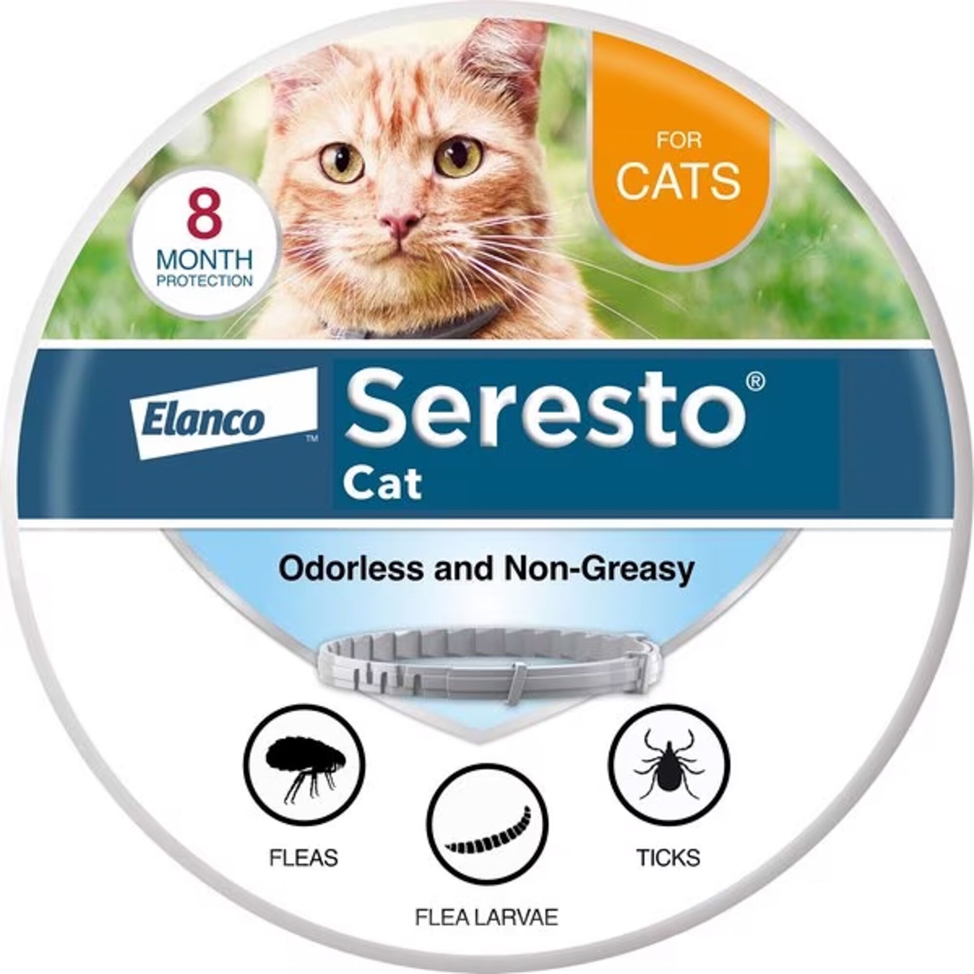 Seresto for Cats all weights, 15" collar length product detail number 1.0