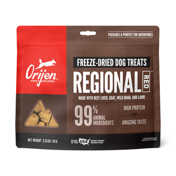 ORIJEN Regional Red Freeze-Dried Dog Treats 3.25 oz Bag-product-tile