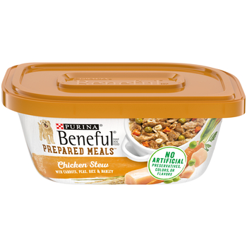 Purina Beneful Prepared Meals Chicken Stew Wet Dog Food 10 oz Tub - Case of 8-product-tile