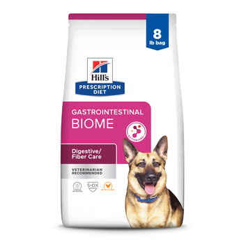 Hill's Prescription Diet Gastrointestinal Biome Digestive/Fiber Care with Chicken Dry Dog Food - 8 lb Bag-product-tile