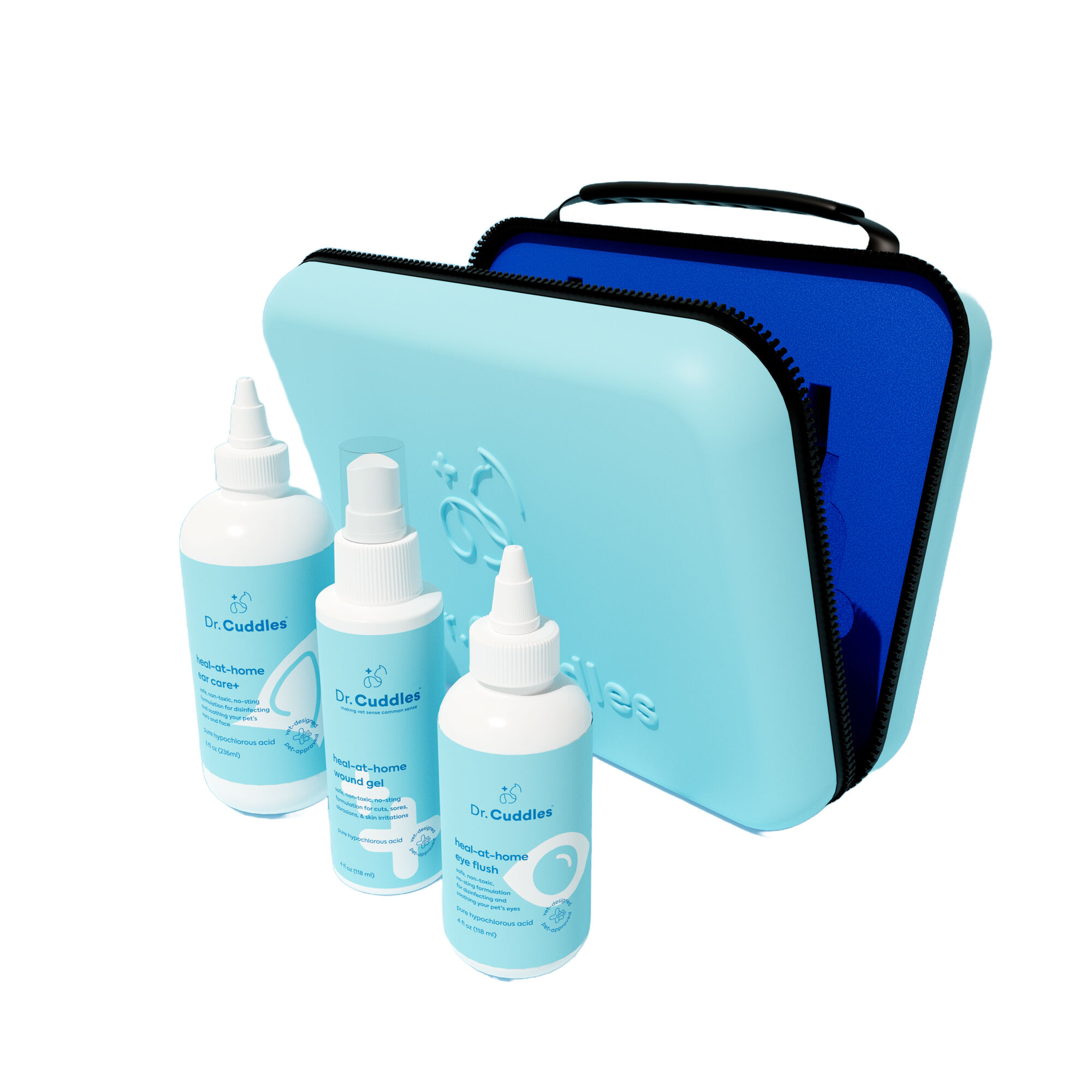 Dr. Cuddles Heal at Home First Aid Kit - First Aid Kit (Wound Gel, Ear Care, Eye Flush) product detail number 1.0