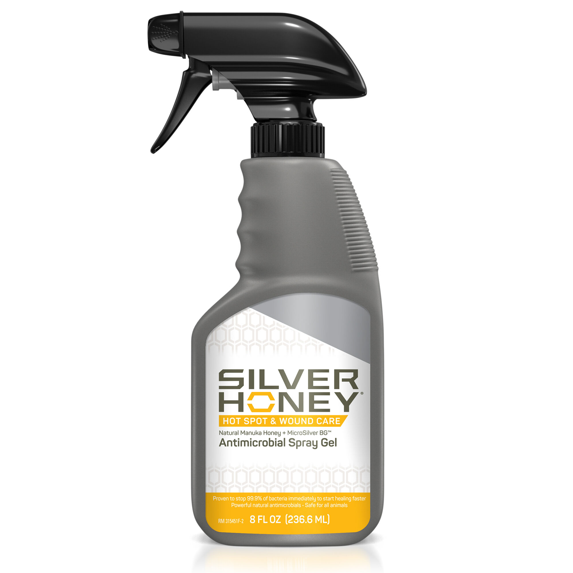 Silver Honey&reg; Hot Spot & Wound Care Spray Gel - 8 fl oz Spray Bottle product detail number 1.0