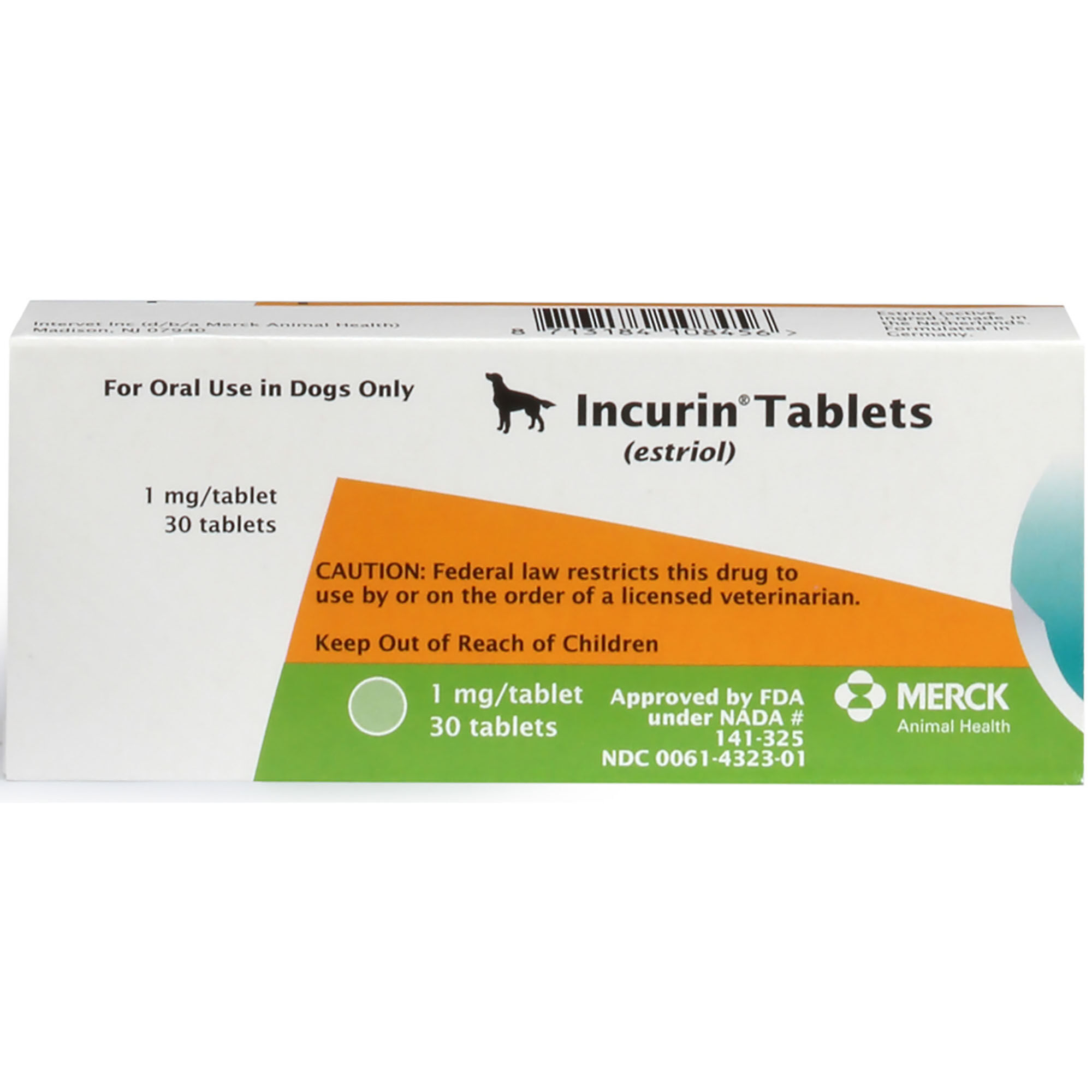 Incurin (estriol) Tablets 1 mg 30 ct product detail number 1.0