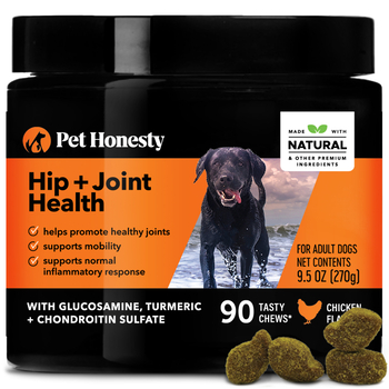 Pet Honesty Hip + Joint Health Chicken Flavored Soft Chews Hip and Joint Mobility Supplement for Dogs 90 Count-product-tile