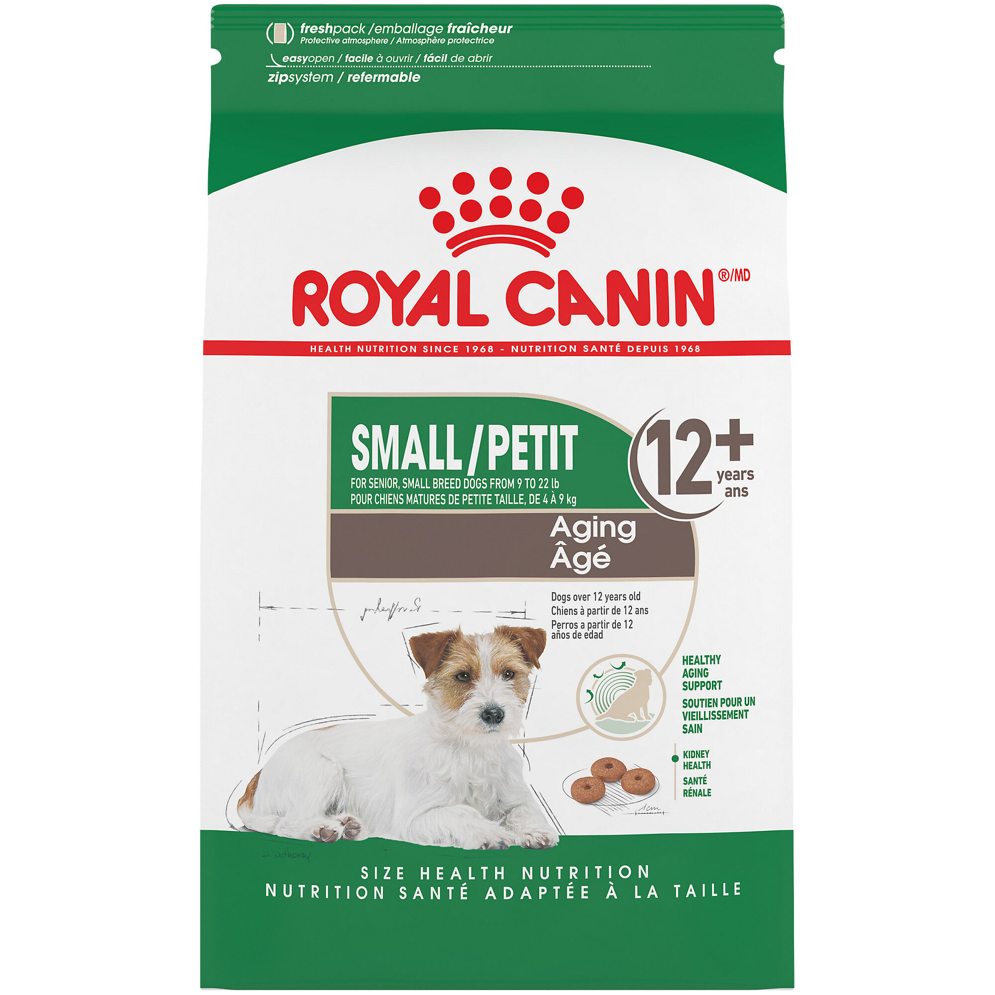 Royal Canin Size Health Nutrition Small Breed Aging 12+ Dry Dog Food - 2.5 lb Bag  product detail number 1.0